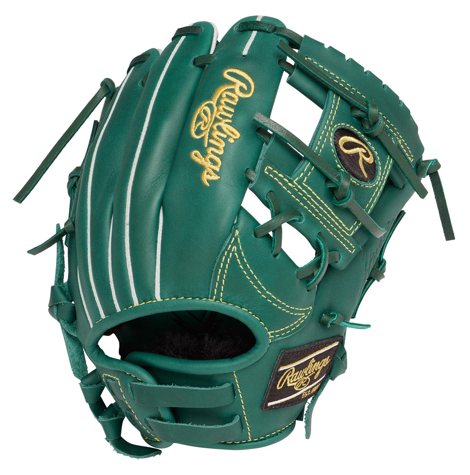 Rawlings Baseball Glove Softball JR. Kids Junior HYPER TECH R9 SERIES GJ5R9BFSS Dark Green [All-Rounder] Size SS *Right-handed (worn on left hand)