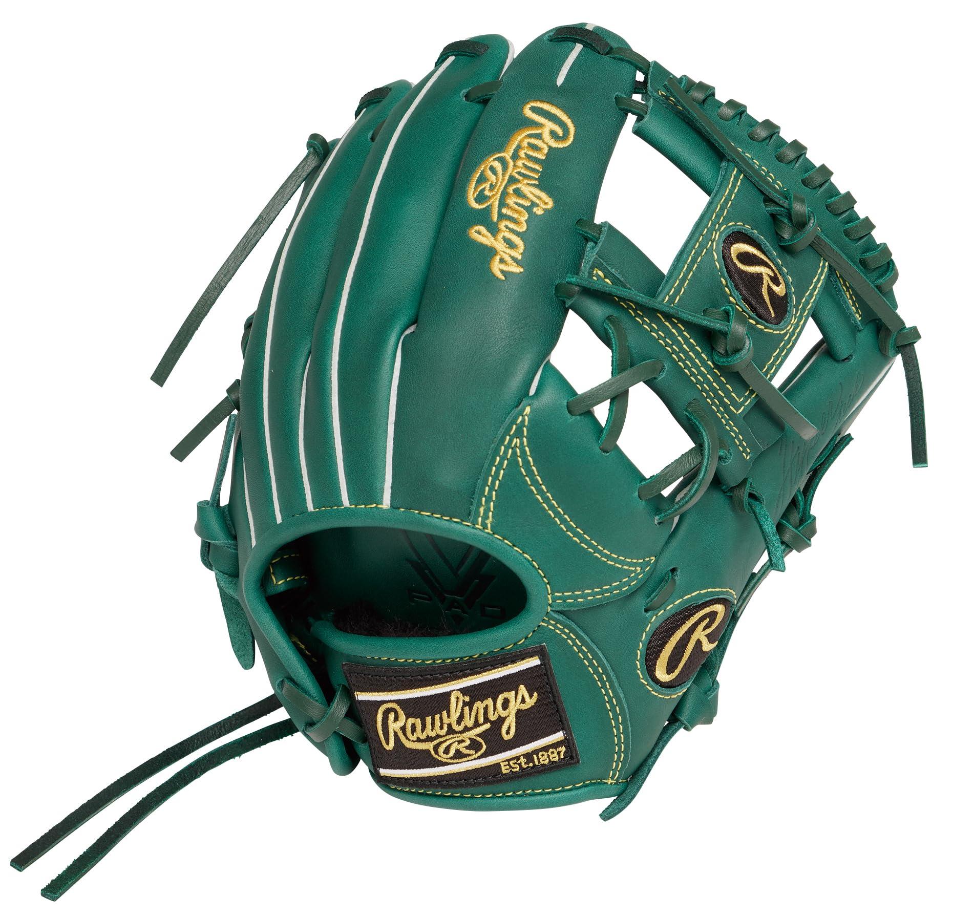 Rawlings Baseball Glove Softball JR. Kids Junior HYPER TECH R9 SERIES GJ5R9G9M Dark Green [All-Rounder] Size M *For right-handed throwers (worn on left hand)
