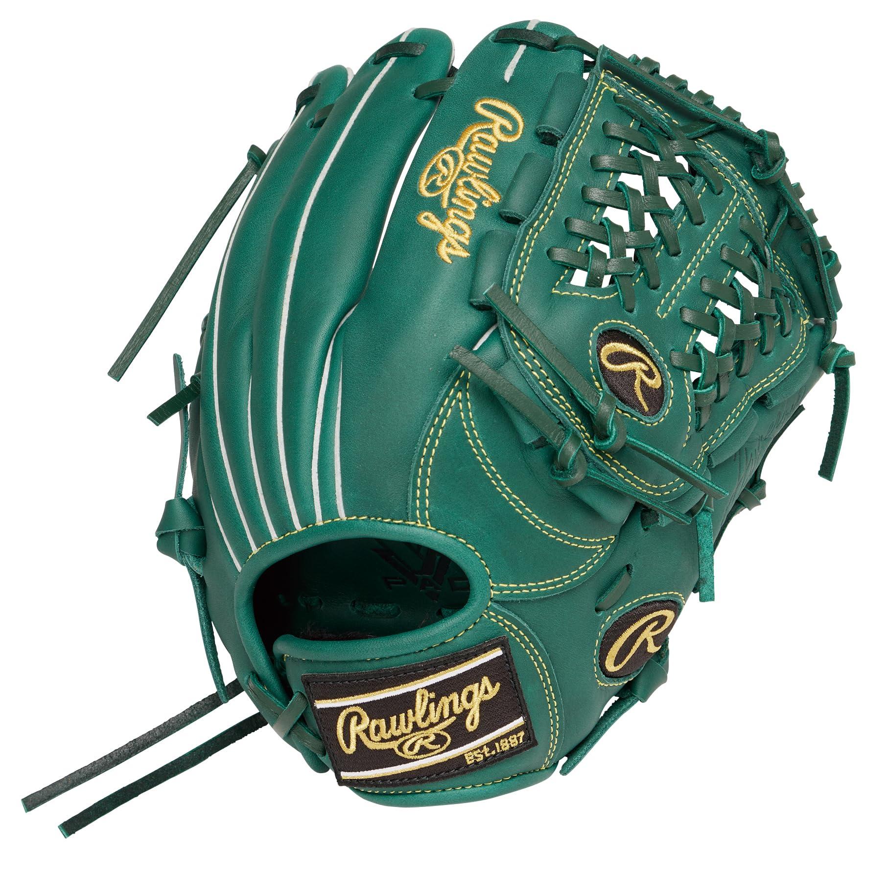 Rawlings Baseball Glove Softball JR. Kids Junior HYPER TECH R9 SERIES GJ5R9N6L1 Dark Green [All-Rounder] Size L *Right-handed (worn on left hand)
