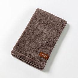Kusubashi Monori KuSu Organic Face Towel 33cm×80cm Brown (PBP YARN Project Item) 1-68031-31-BRX5