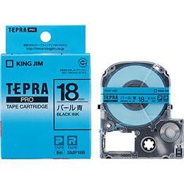 KING JIM Tepla PRO Pearl Color Tape 18mm Blue KJ-SMP18BX5