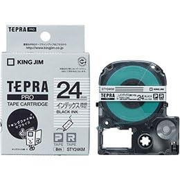 KING JIM Tepla PRO Tape Index Label Transparent KJ-STY24KMX5