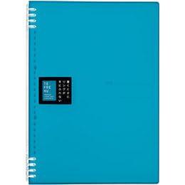 KING JIM TEFRENU Ring Notebook A4 Light Blue KJ-9856TTE-SBX10 10-Pack