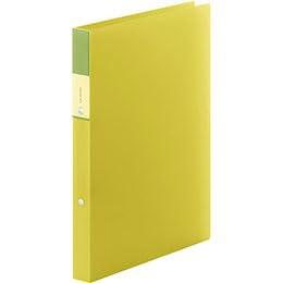 KING JIM Favorits Ring File Transparent A4 Yellow KJ-FV621T-YEX20