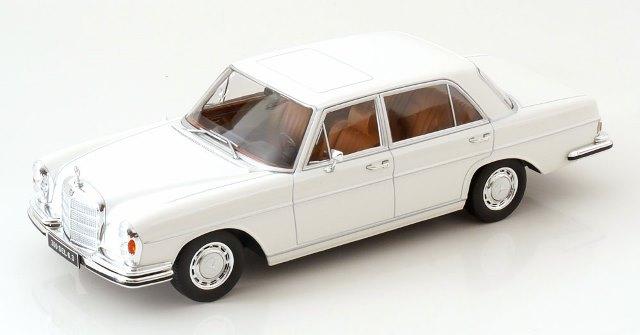 KK Scale 1/18 Mercedes 300 SEL 6.3 W109 1967-1972 White Ready-to-Display Model