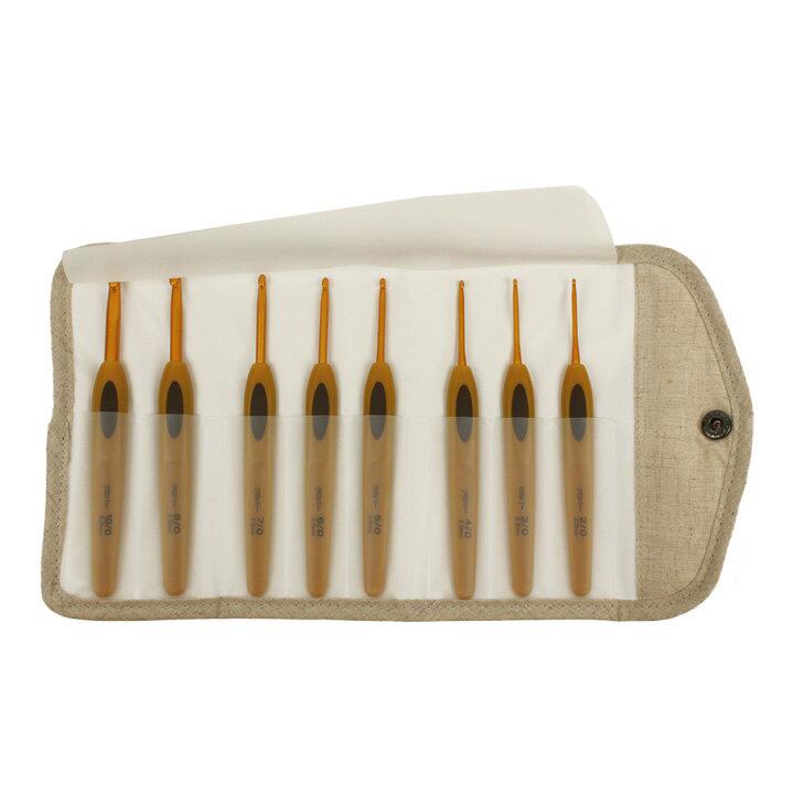 Clover Crochet Hook [Pen-E] Set of 8 Hooks 43-606