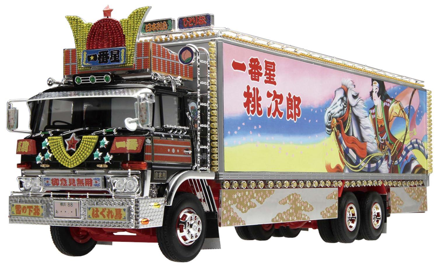 Aoshima Bunka Kyozai Sha 1/32 Truck Guy Series No.4 The First Star: Momojiro, the Lone Wolf Plastic Model Kit