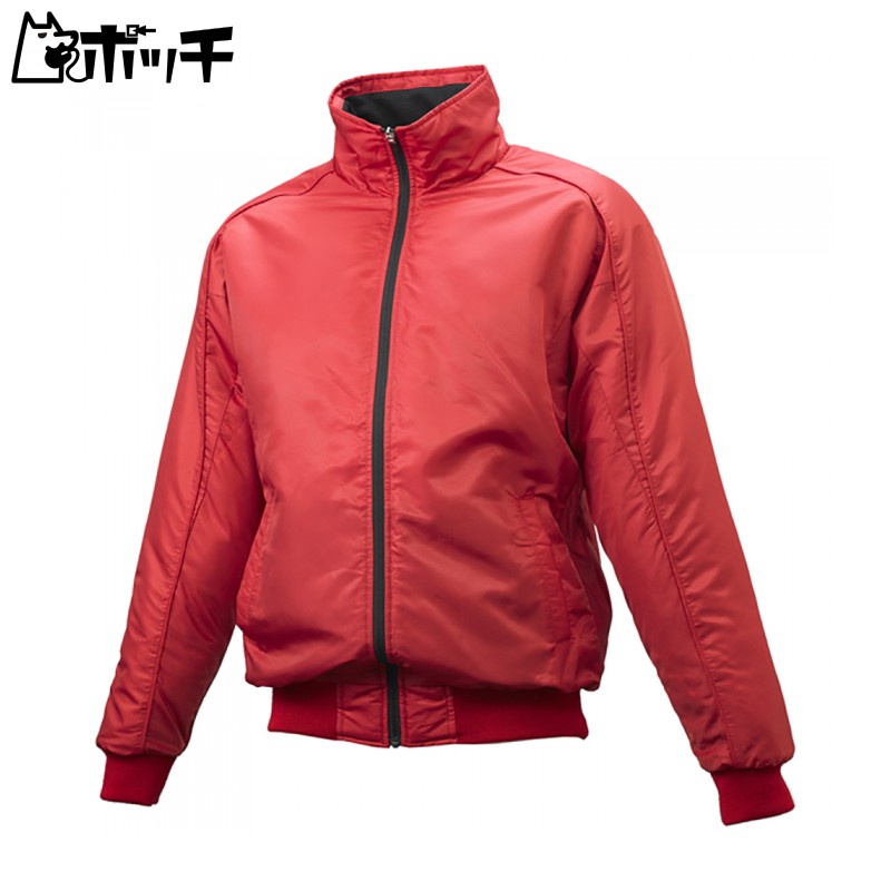 [SSK] Jacket Ground Coat Front Full Zip (Insulated) Men's Red (20) Japan L (Equivalent to Japanese Size L)
