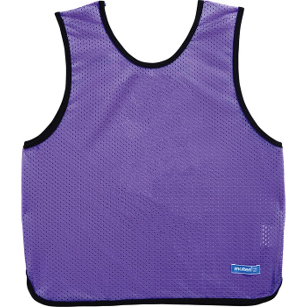 molten Game Vest Junior Fluorescent Purple 10-Piece Set Plain GB0112-KPNN