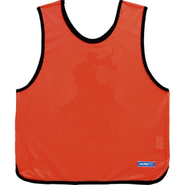 Molten Game Vest Junior Fluorescent Orange 10-Piece Set Plain GB0112-KONN