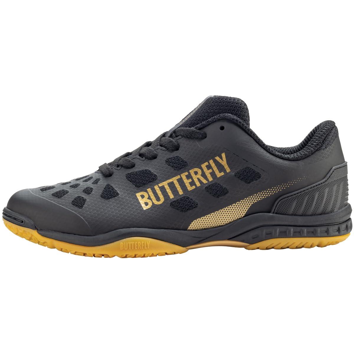Butterfly Table Tennis Shoes Resoline Levaris 93710-968 (Black/25.5/Men's)
