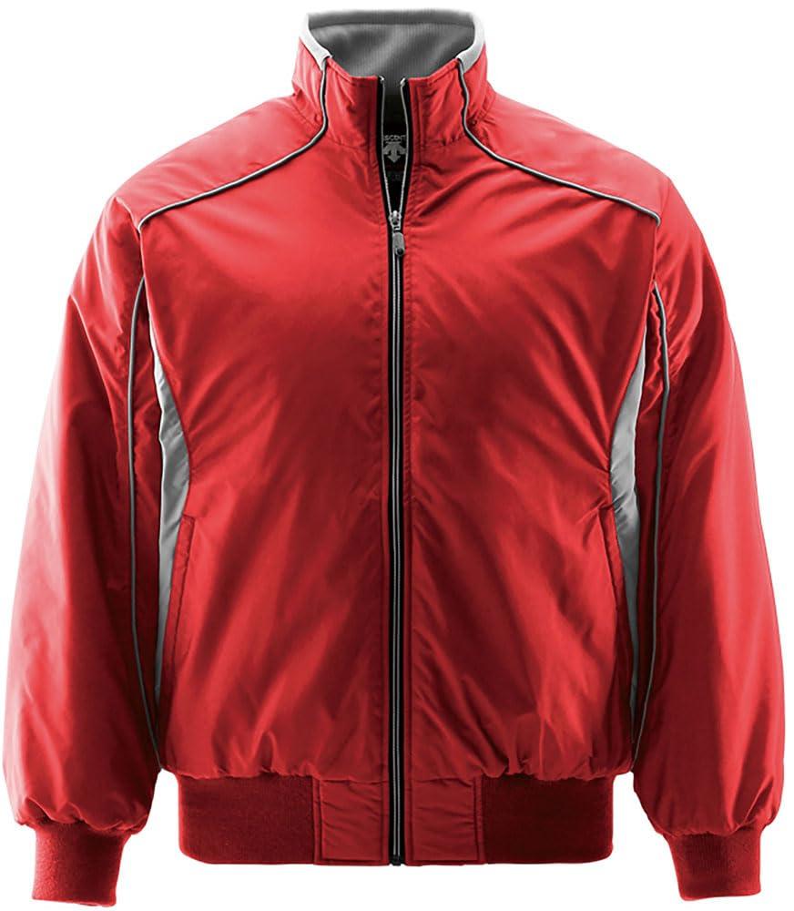 [Descente] Baseball Outerwear Jumper Ground Coat DR-215B Men's Red