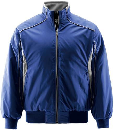 [Descente] Baseball Outerwear Jumper Ground Coat DR-215B Men's Royal Blue