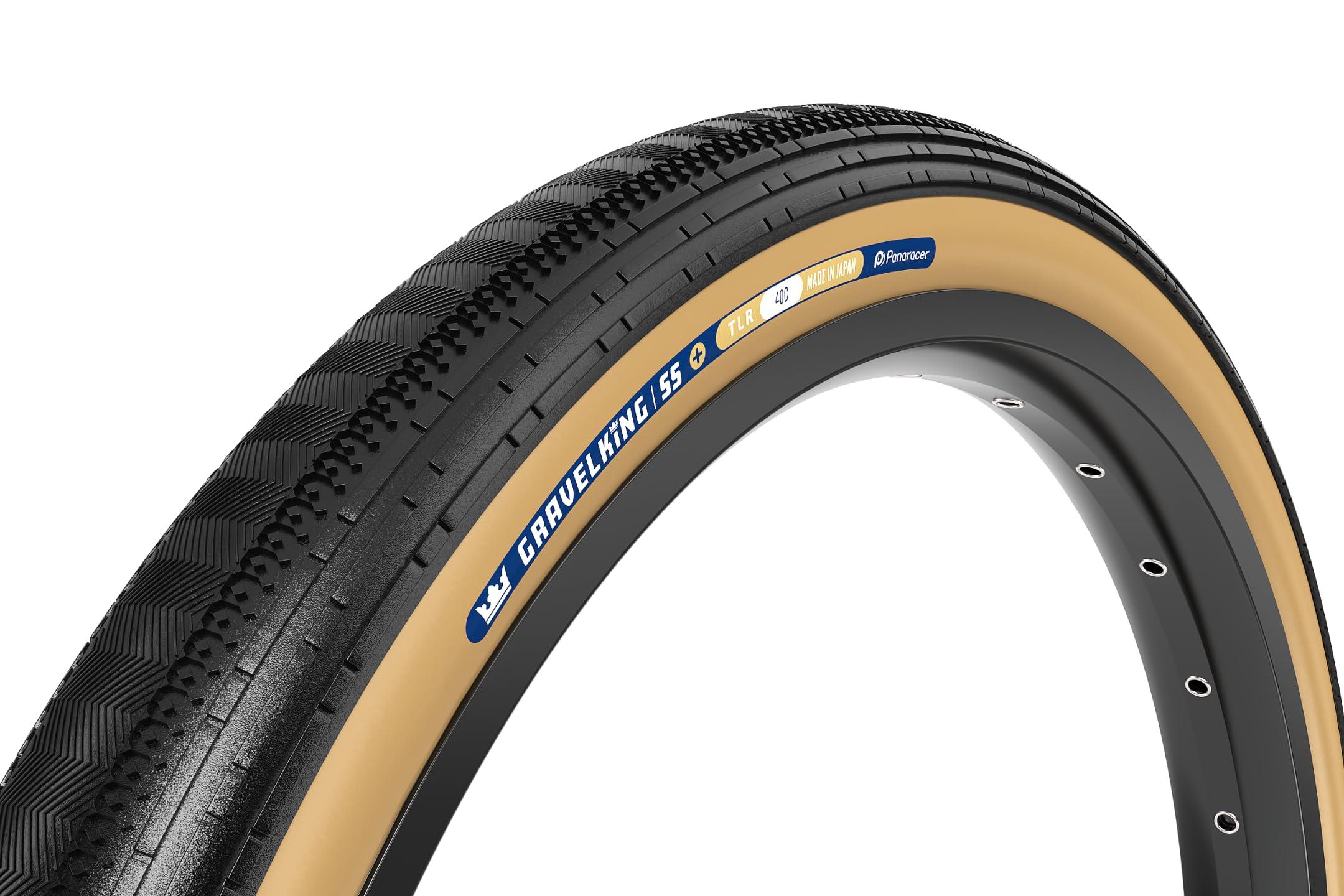 Panaracer Gravel King SS Plus (2nd Generation) 700×45C Tubeless Ready Black/Brown F745-GKSS-P-D2