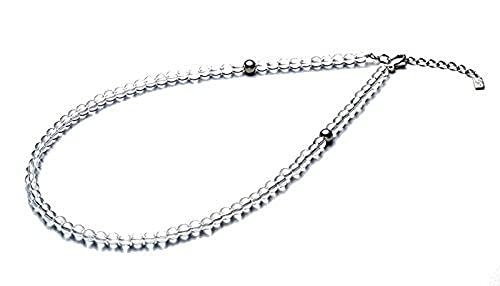 Phiten Necklace Crystal Necklace (5mm) 50cm (+5cm adjuster)