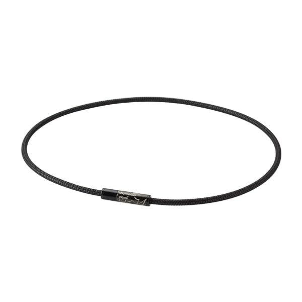 phiten RAKUWA Magnetic Necklace EXTREME Tribal Black 50cm Sports Necklace for Men and Women Ideal for Sports Scenes Features proprietary “METAX” technology in the material Relaxation Support