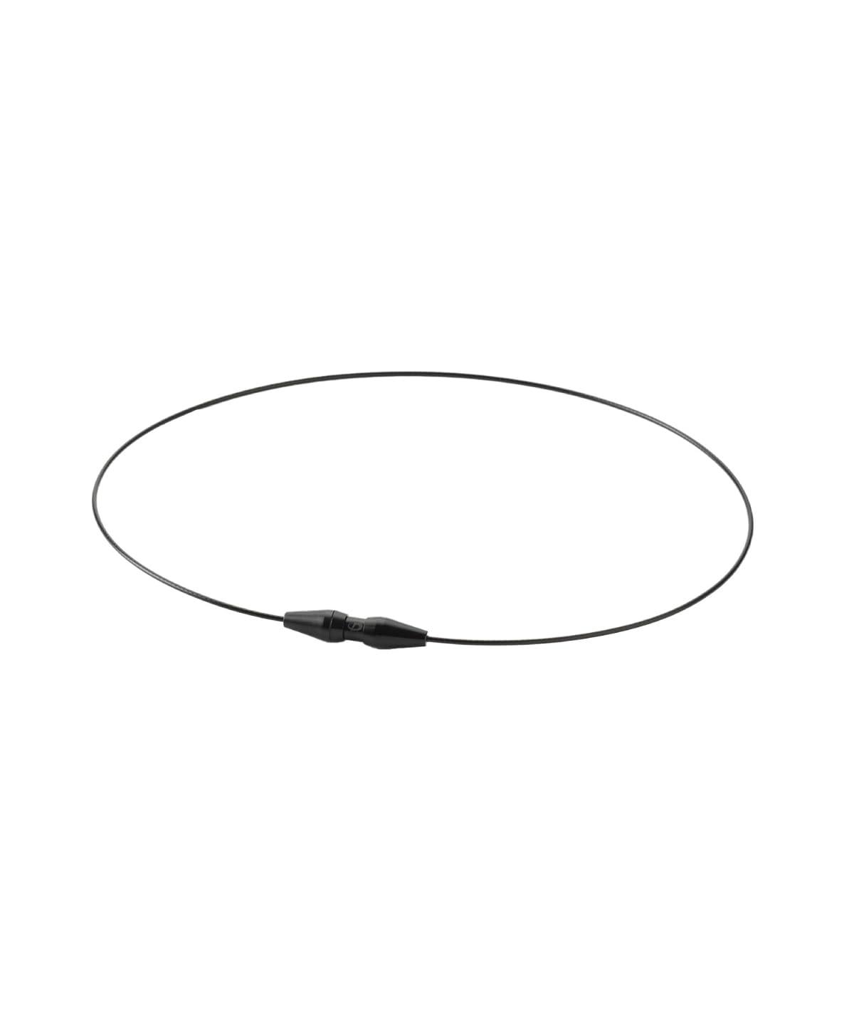 Phiten RAKUWA Necklace Wire EXTREME Black 43cm