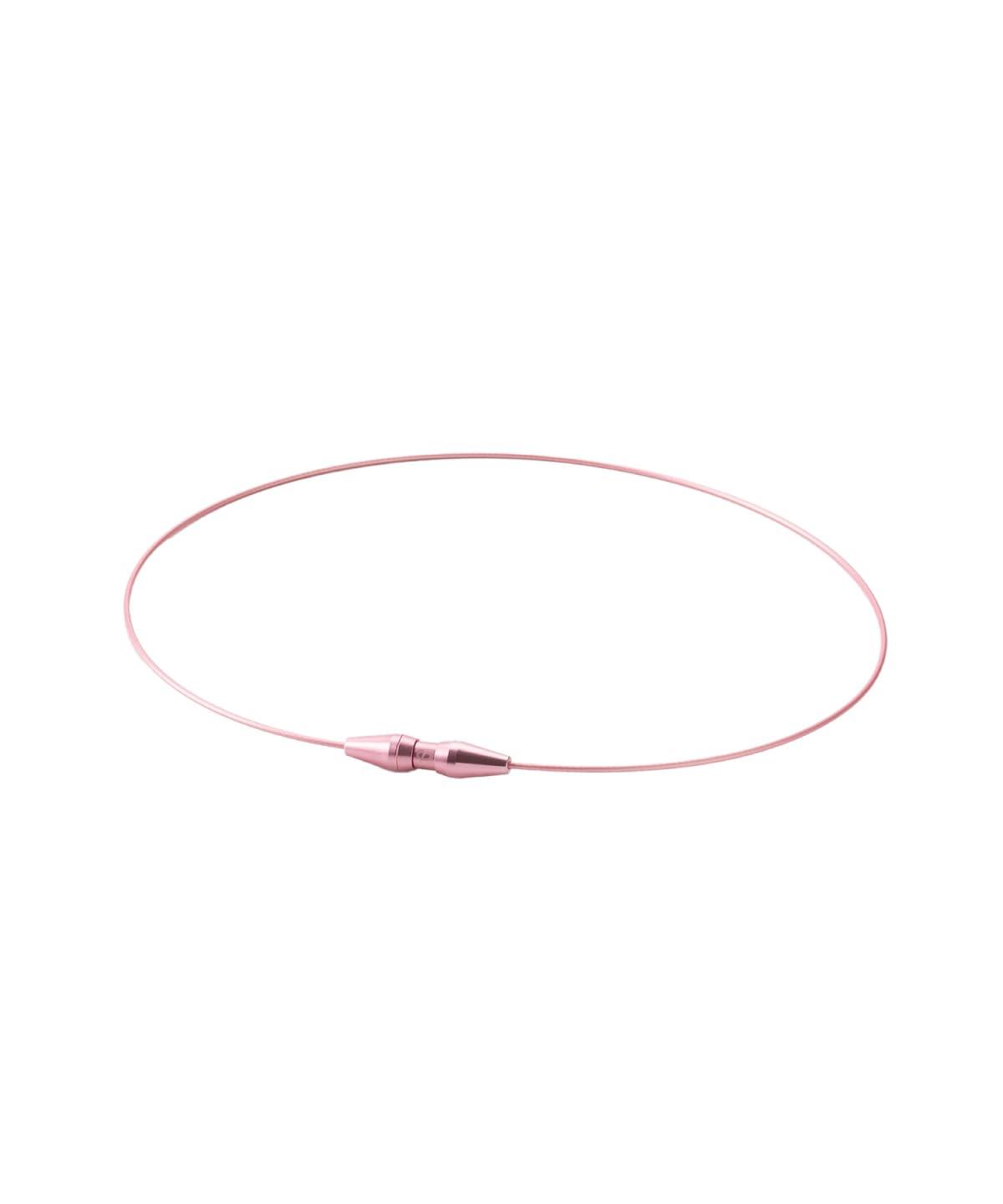 Phiten RAKUWA Necklace Wire EXTREME Pink 43cm