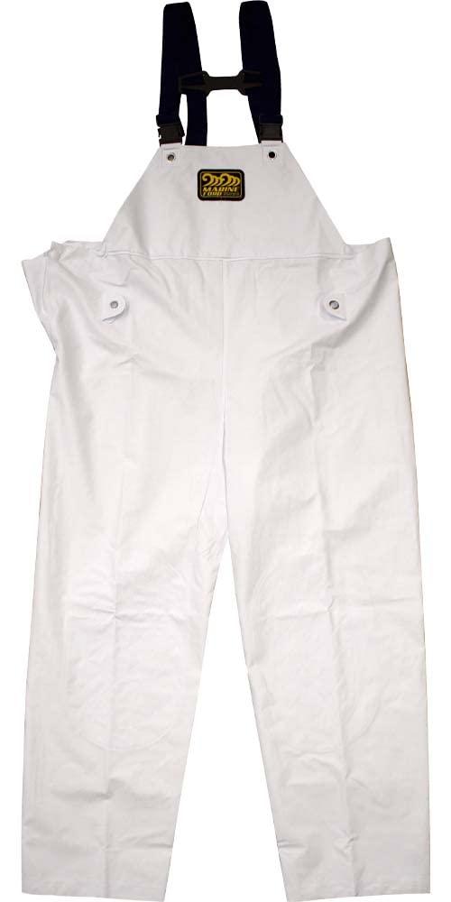 [Kohshin Rubber] Marineford MFV-502 Chest-Attached Pants White 3L G0628AD