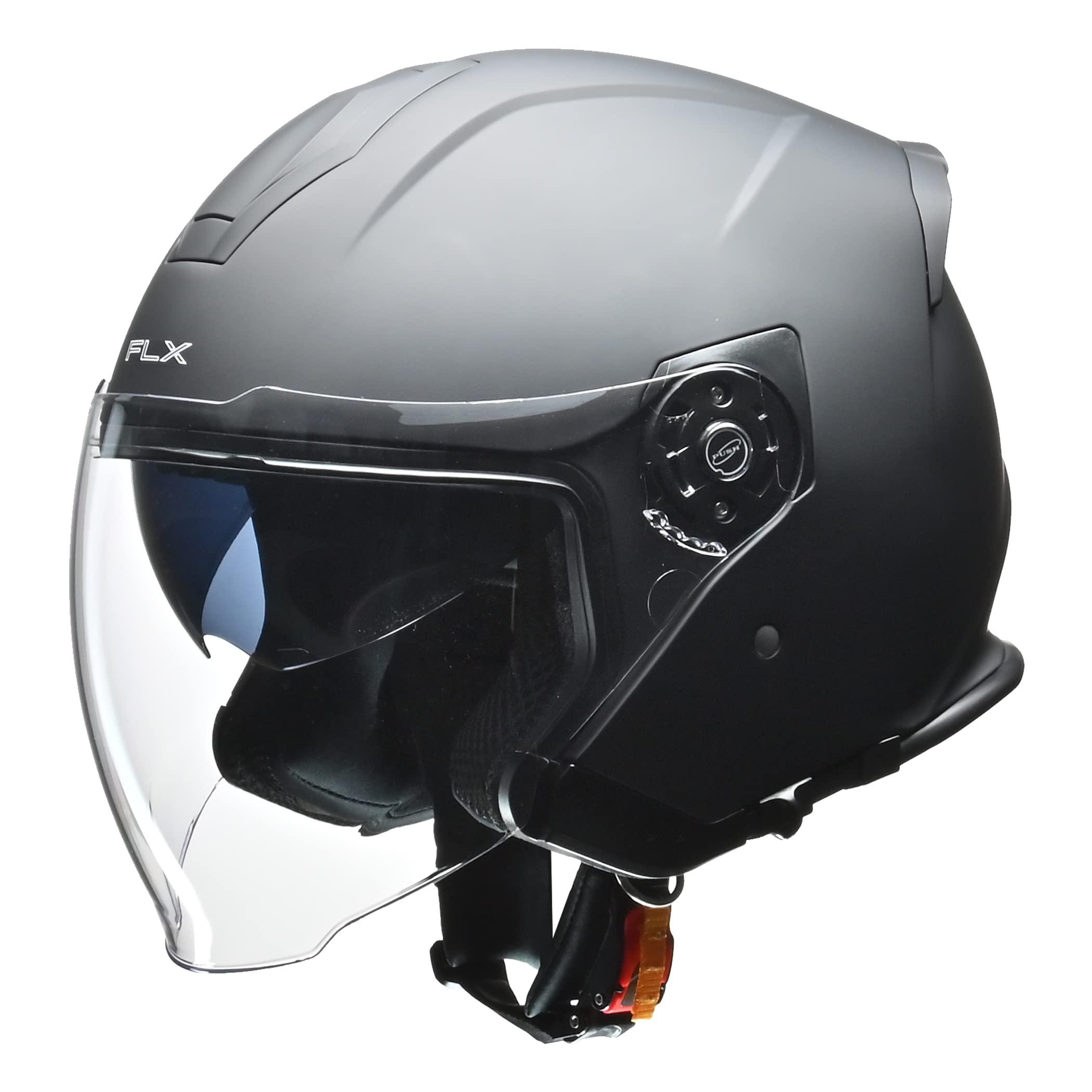 Jet Helmet Matte Black L
