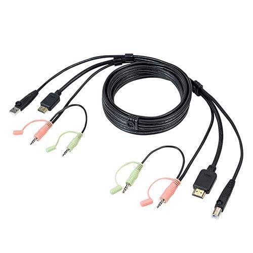 Sanwa Supply Computer Automatic Switch Cable (1.8m) SW-KHU180
