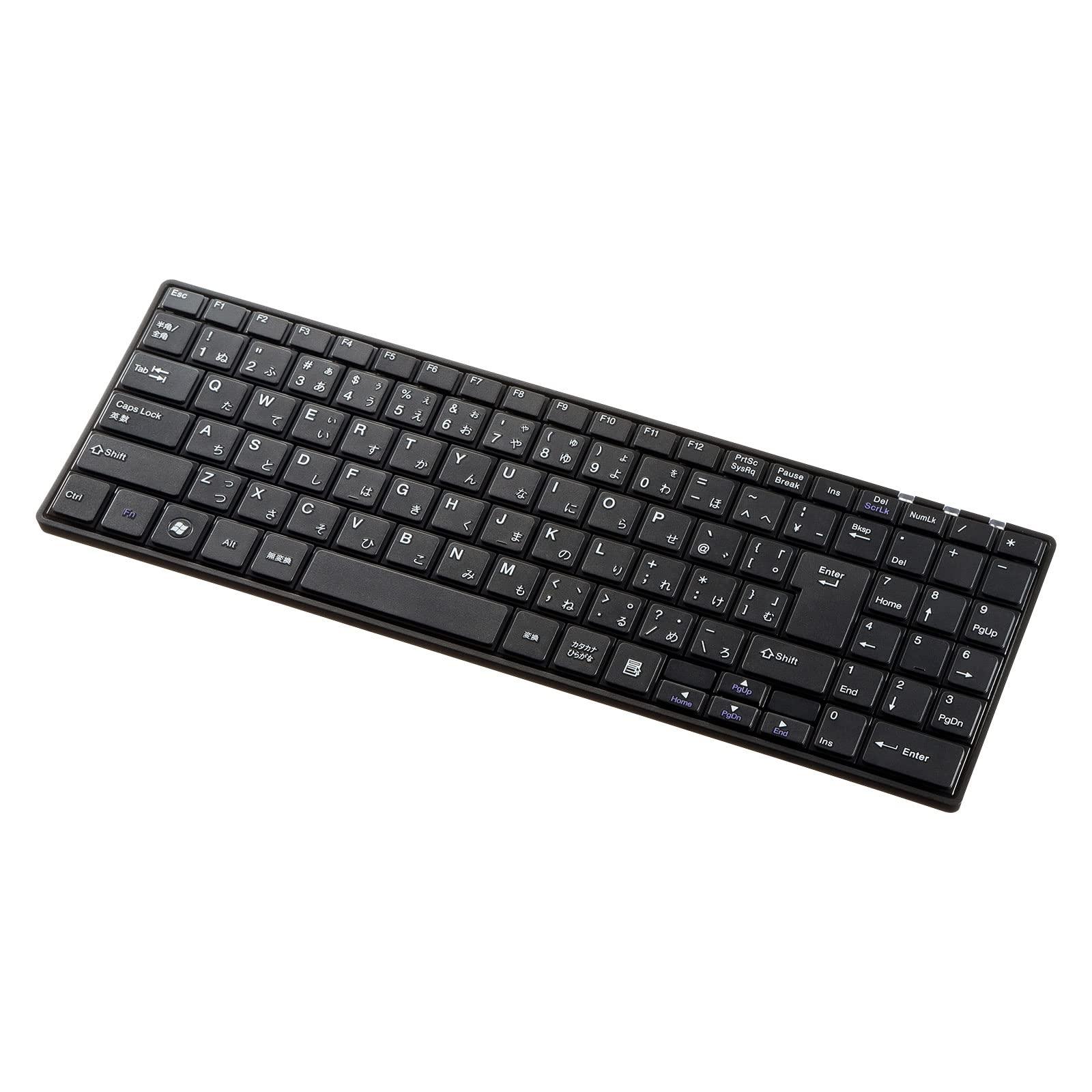 Sanwa Supply Wireless Slim Keyboard (Black) SKB-WL22BKN