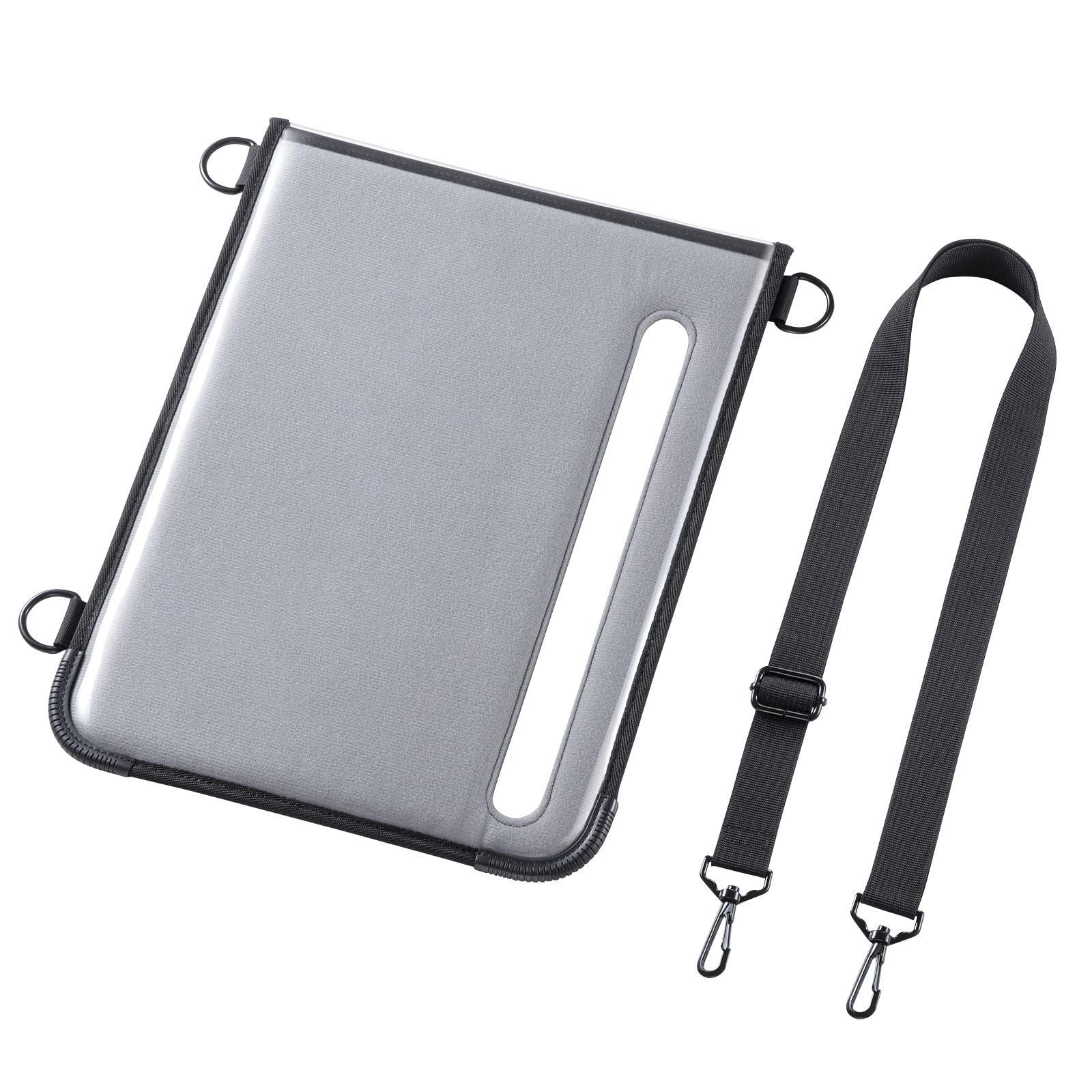 Sanwa Supply 13-inch Tablet PC Case with Shoulder Strap (Shockproof, Dustproof, Splash-Resistant Type) PDA-TAB18N