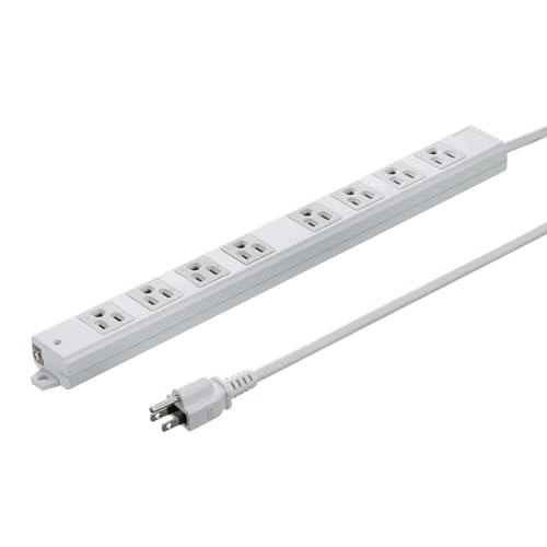 Sanwa Supply Construction Site Tap (3P, 8 Outlets, 5m) TAP-KS8N-5