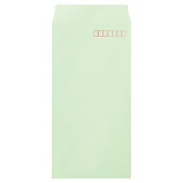 Kotobuki-do Premium Colored Envelopes, Long 3 Size, Postage Frame Included, Side Seal, Tape Adhesive Included, Wakakusa, 10552, 1 Pack (1000 Sheets)