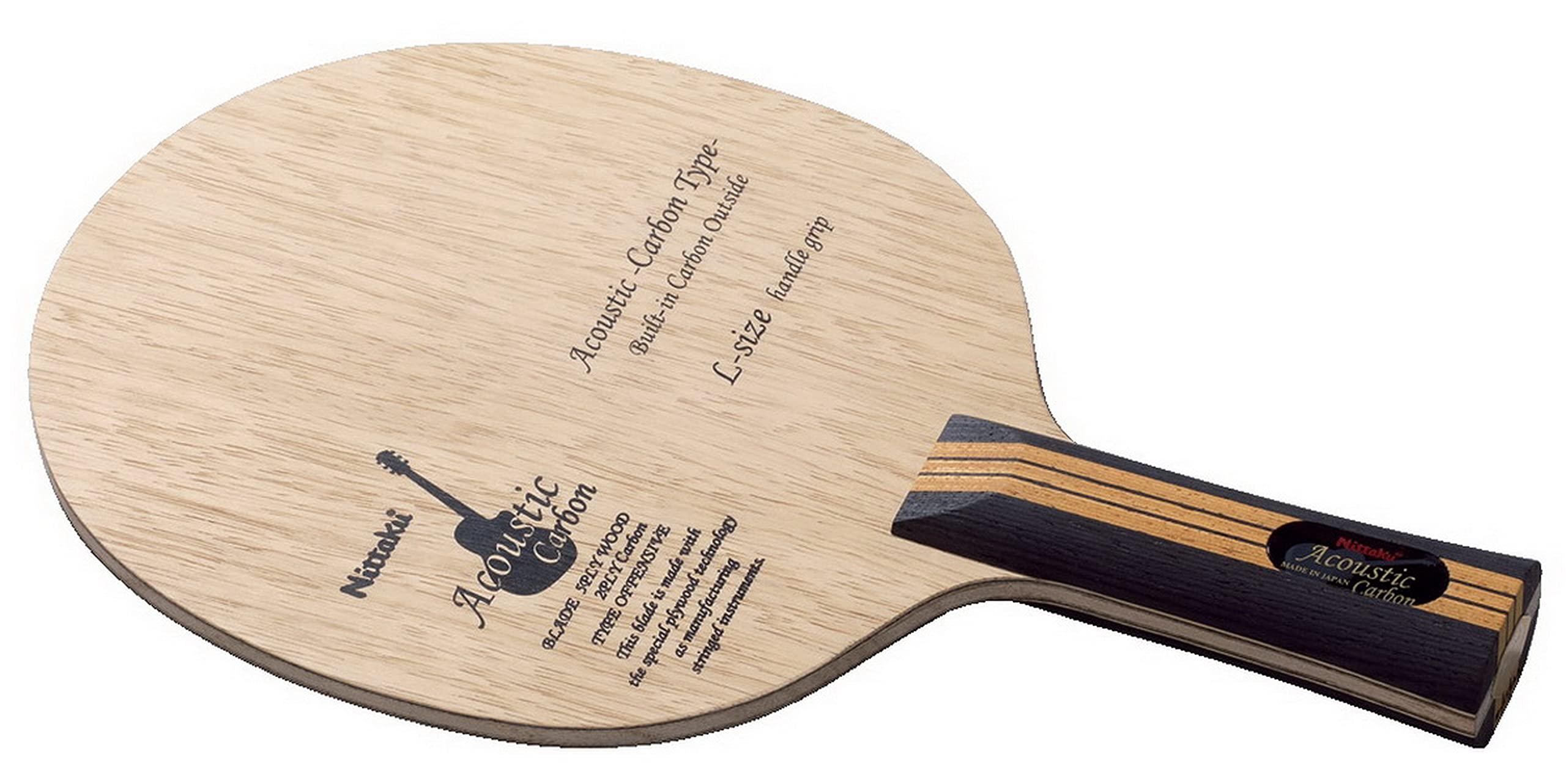 Nittaku Table Tennis Racket Acoustic CBLG Shakehand Attacking Special Material Flare NC-0391