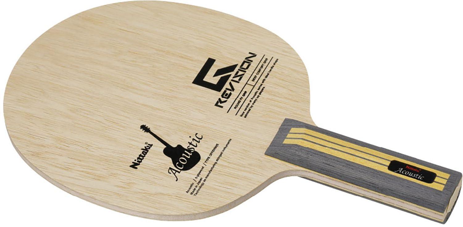 Nittaku Table Tennis Shakehand Racket Acoustic G-REVISION ST NE6201