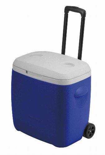 Captain Stag Regard Wheel Cooler 28L Blue M-5281