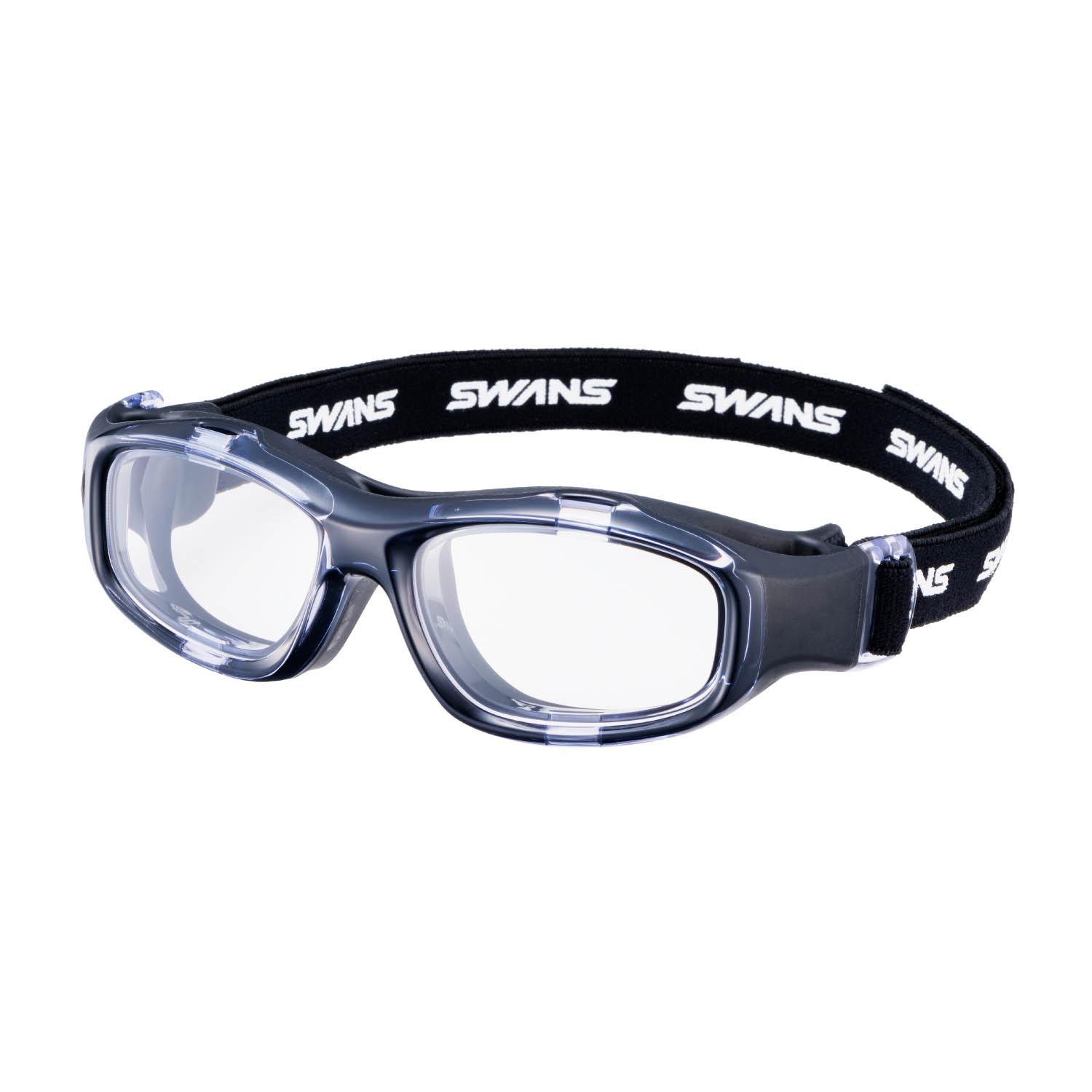 [Swans] Sports Sunglasses Frame Color: Clear Lens Color: Clear Eye Guard For Elementary School Students (Guardian Series) GDS-001 Free Size