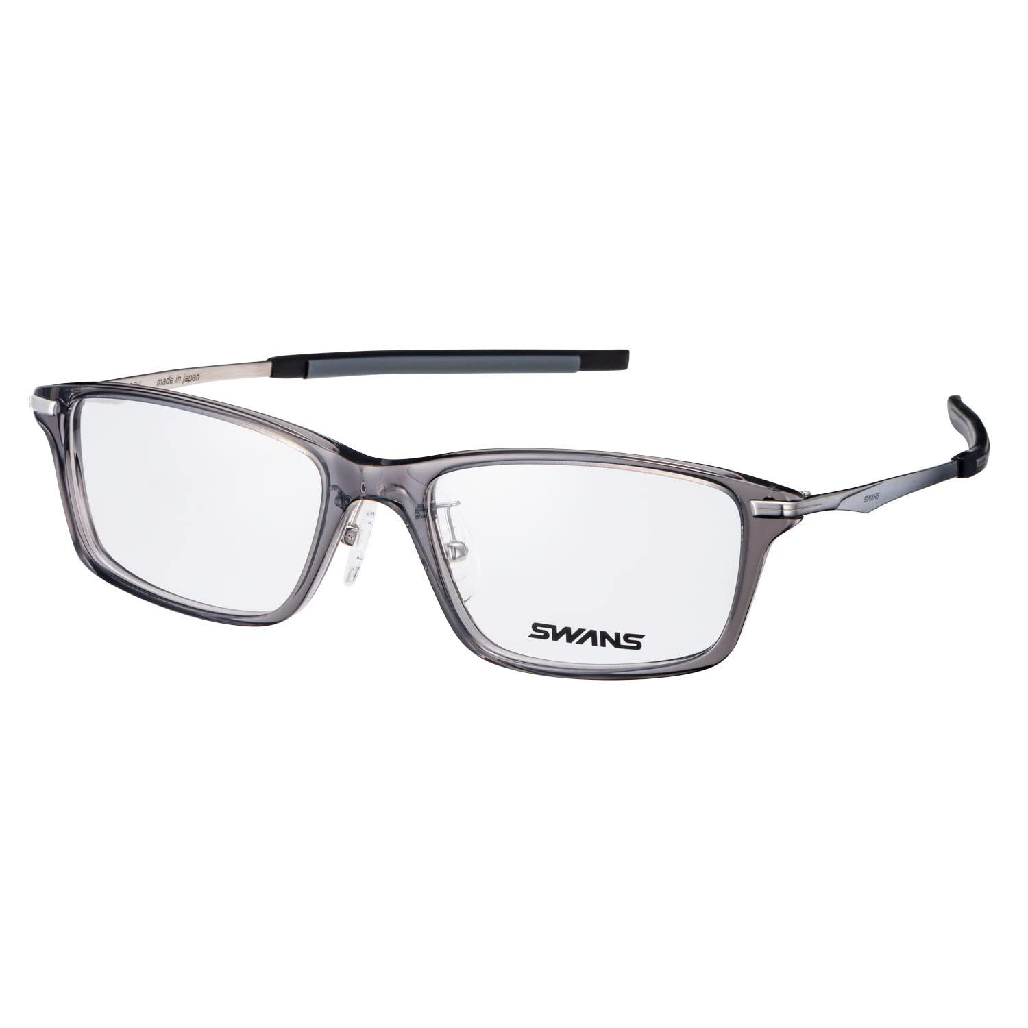 SWANS Eyewear JOBSPORT BETA JBSb1-0000 CSK Clear Smoke Made in Japan Eyeglass Frame Sports Commuting