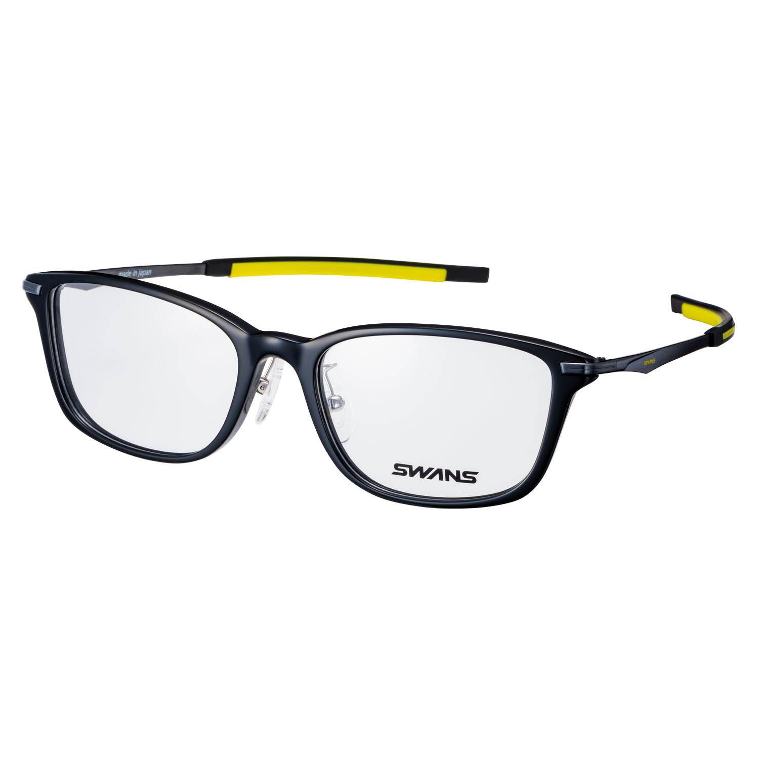 [Swans] Eyeglasses JOBSPORT BETA JBSb2-0000 BK Black Made in Japan Eyeglass Frame Sports Commuting