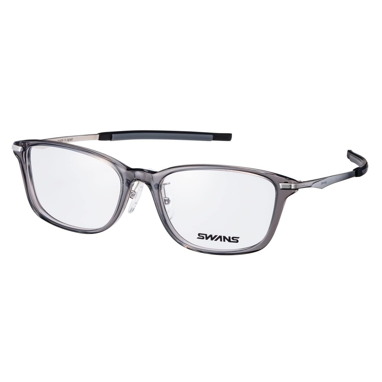 [Swans] Eyeglasses JOBSPORT BETA JBSb2-0000 CSK Clear Smoke Made in Japan Eyeglass Frame Sports Commuting