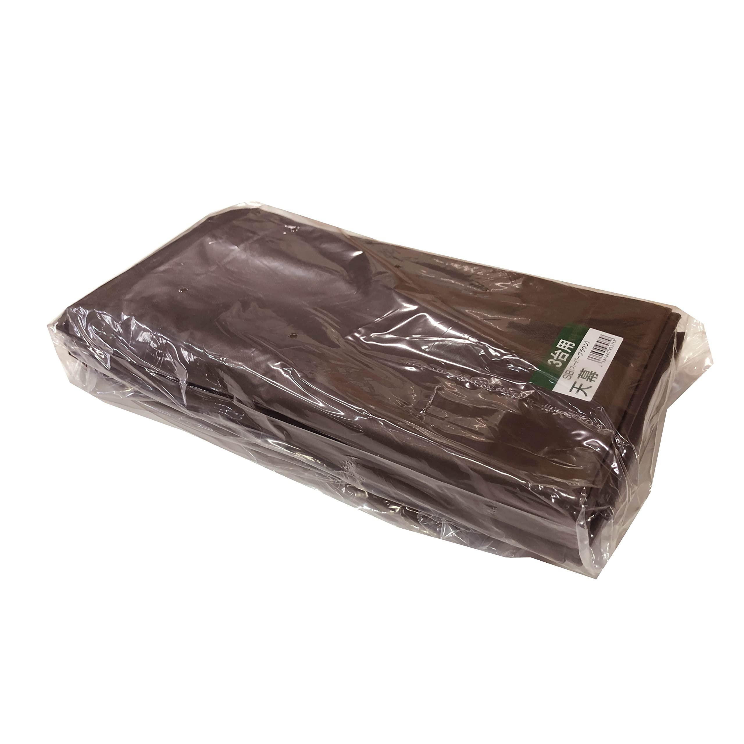 Nan-a Corporation Cycle House 3-Bike SB Canopy Super Brown Width 1.56m × Depth 2.2m × Height 1.65m Bicycle Storage Shed Warehouse Water Pressure Resistance 50,000mm Made in Japan Bike Outdoor