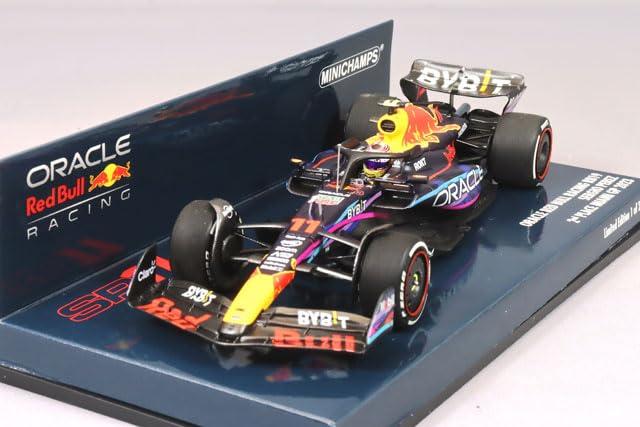 MiniChamps 1/43 Oracle Red Bull Racing RB19 Sergio Perez Miami GP 2023 2nd Place