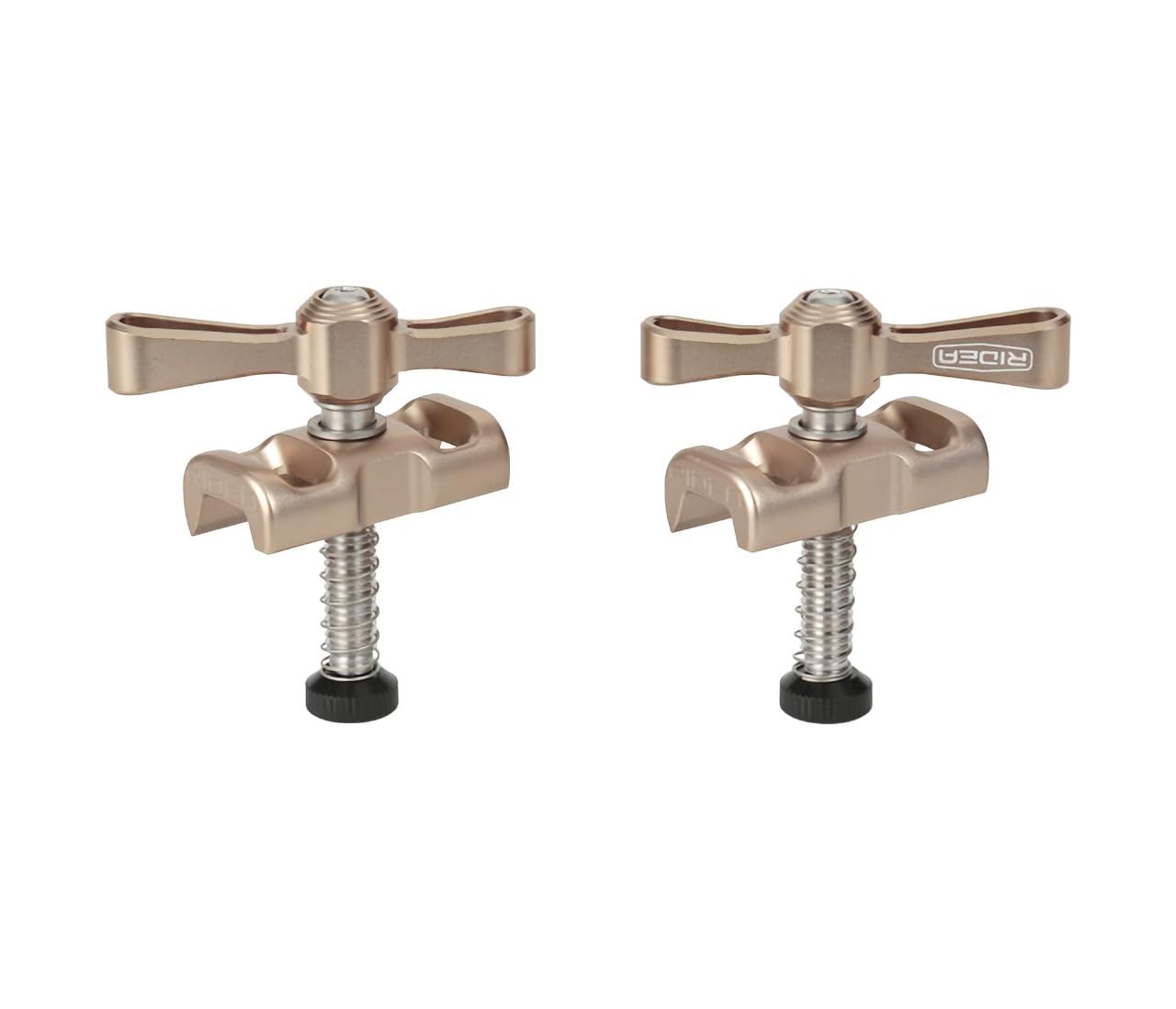 RIDEA Hinge Clamp Assembly LFSBN2S Matte Beige 2-Piece Set 147-41089