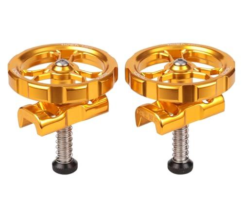 RIDEA Hinge Clamp Assembly LFSBN3S Gold 2-Piece Set 147-42193