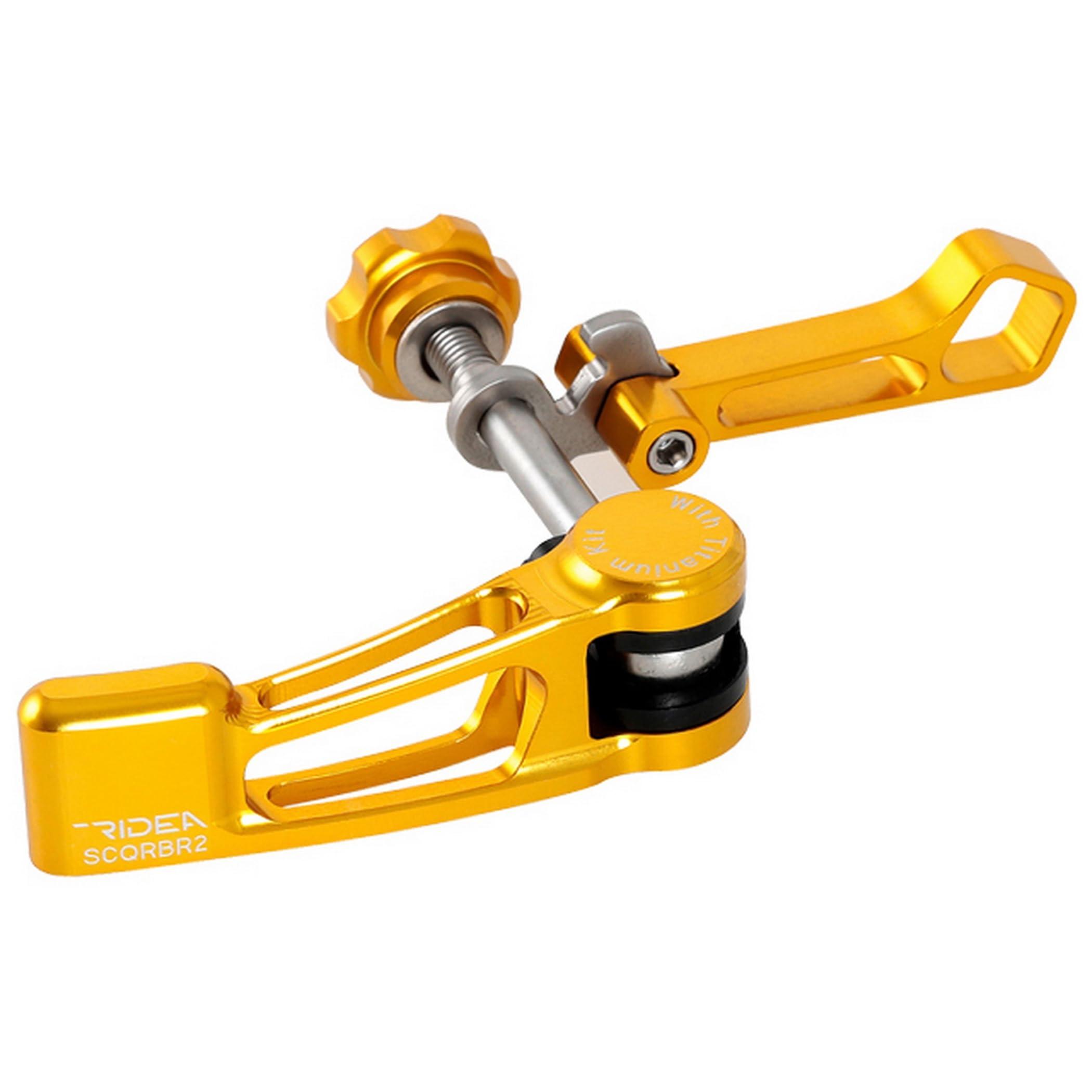 RIDEA Seatpost Clamp QR Lever Gold SCQRBR2/147-43703