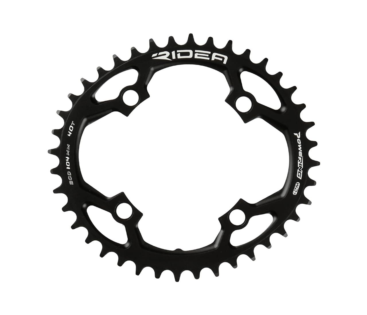 RIDEA Powering L W2T 4arms 40W2-LM4S1 40T BCD:104mm Black 147-06308