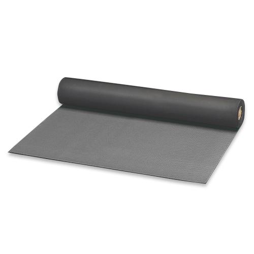 Teramoto 1.2 x 3.0m / 5.0mm Rubber Mat, Ribbed, Gray EA997RA-56B 1 roll
