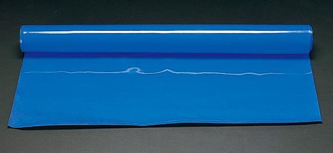 1.0 x 5.0 m / 2.0 mm Rubber Sheet (Blue) Blue