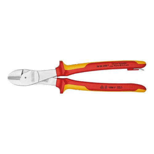 250mm Heavy-Duty Nippers (Insulated/Grip/Drop-Proof)