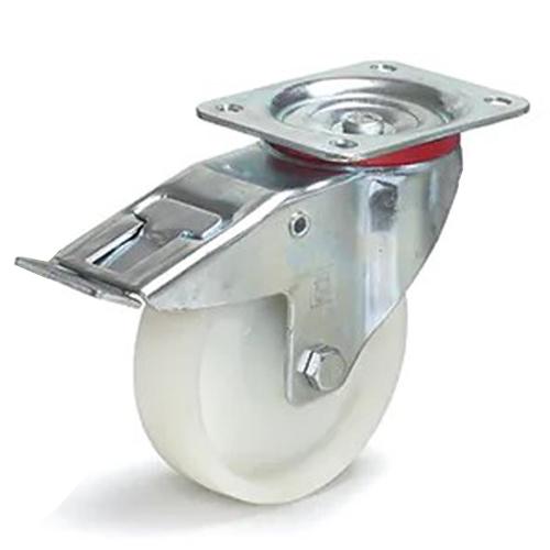 150mm Swivel Casters with Polyamide Tires and Brakes EA986CT-150 1 piece