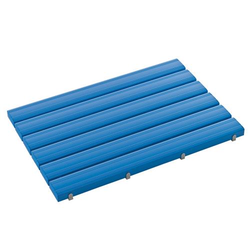 600x900mm Slatted Plastic Shelf (Blue) Blue 600×900