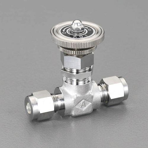 ESCO 10mm x 10mm Miniature Valve (Stainless Steel) EA425CB-10