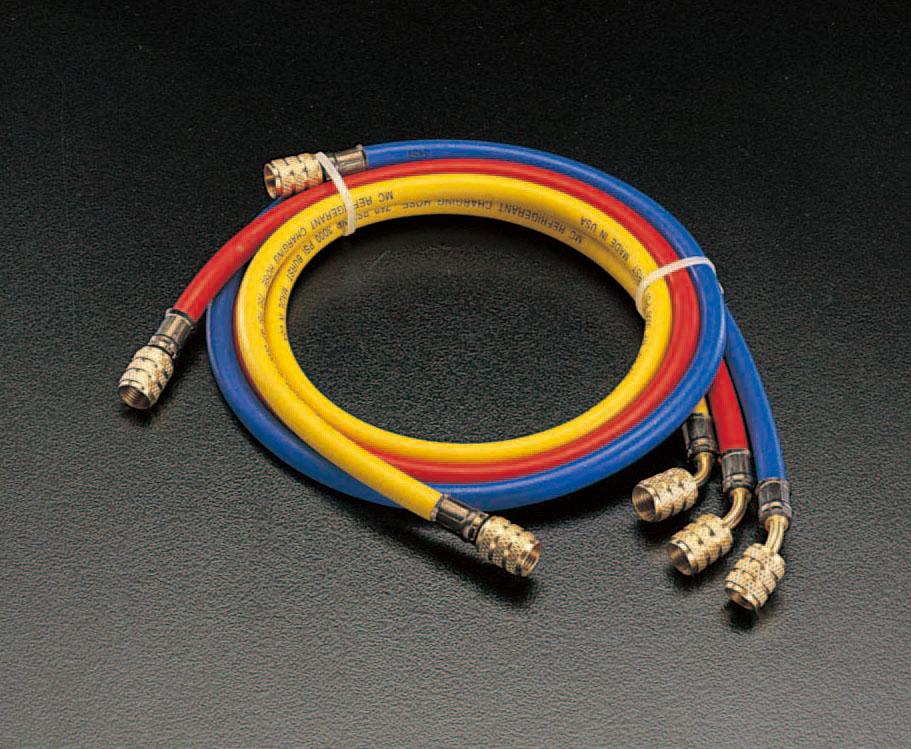 [R404A・R407C] 150cm Charging Hose Set EA104LP