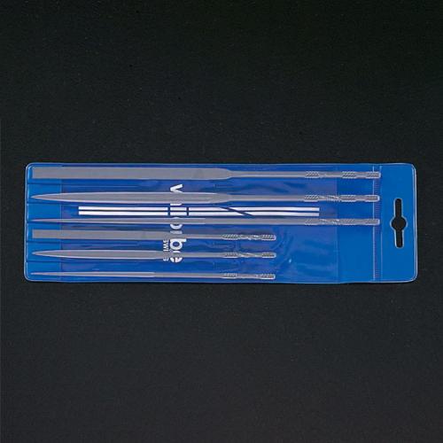 ESCO 140/200mm Precision Files (Flat, Round, Half-Round / 6-Piece Set) EA521VF-36